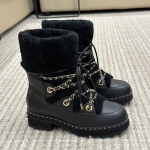 Зимние ботинки Chanel F2156