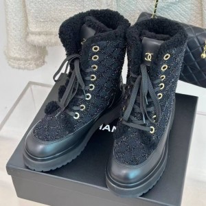 Зимние ботинки Chanel F2456